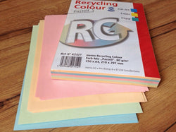 250 Blatt A4 80g Pastellfarben - Polly Paper