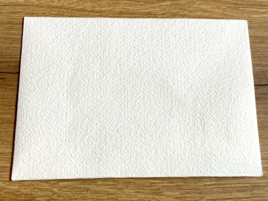 Briefumschlag B6 Kuvert Bütten naturweiß Rustic l'Oliver