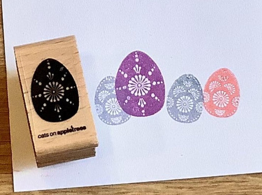 Stempel Osterei Cats on appletrees° - Polly Paper - Umweltfreundliche Schreibwaren