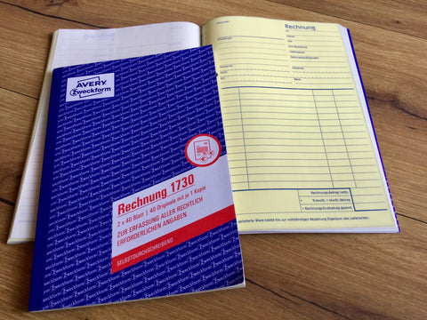 Rechnung 1730 A5 SD AveryZweckform