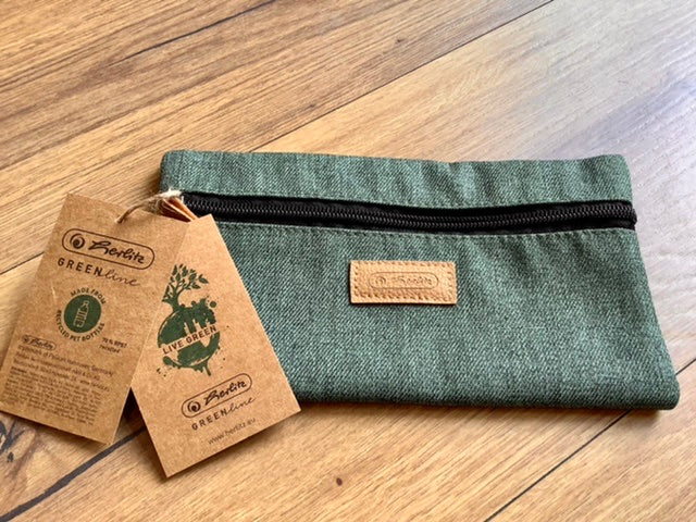 Schlampermäppchen recycled Greenline Herlitz