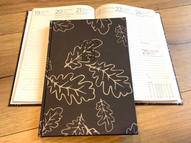 Tagebuch Notizbuch A5 1Wo/2S Zettler