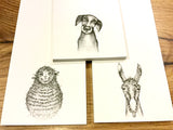 Notizblock schmal Tiere Ligarti°