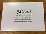 Postkarte Wortschatz daniels cards°