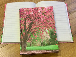 Hardcover A5 Kirschblüten liniert