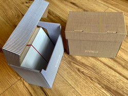 Karteikasten 100 x A6 Papiertiger Nadelstreifen