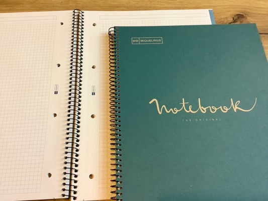 Spiralbuch A4 econavy MQR 80g 80S°