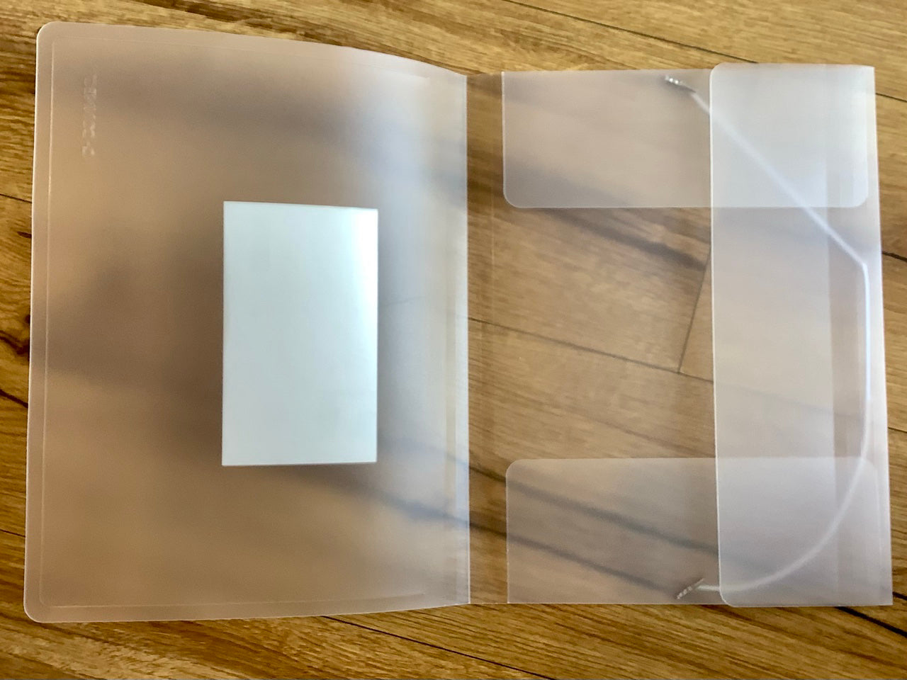 Sammelmappe transparent PP Gummizug