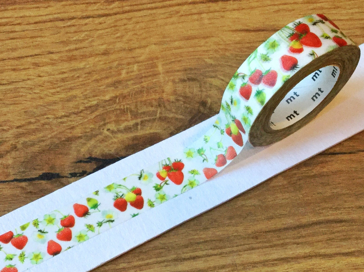 mt washi tape strawberry 7m