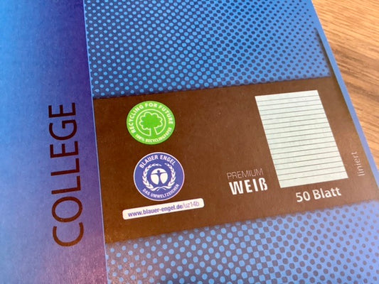 A5-Block liniert 50Bl "College"