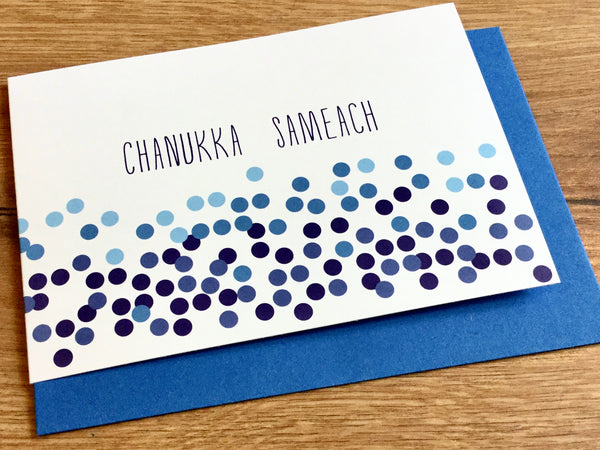 Klappkarte Chanukka Sameach (creartivbox)