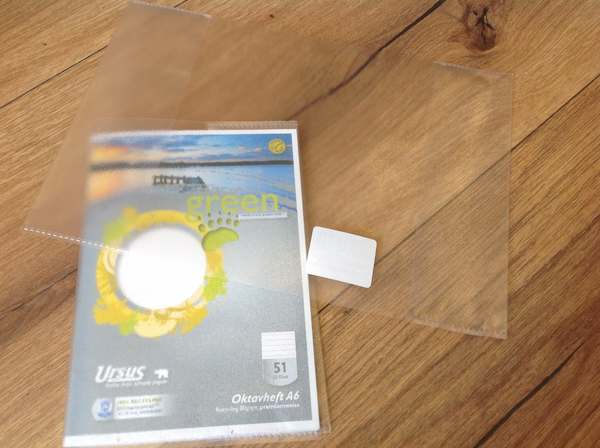 Heftschoner A6 PP transparent - Polly Paper