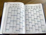 Wochenkalender 16x24cm ML „Ministre“ Quo Vadis blau 2025