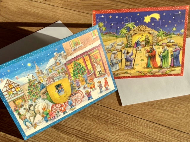 Adventskalender-Klappkarte A6/C6 Sellmer°