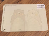 Postkarte Bärenschirm (Gutrath)