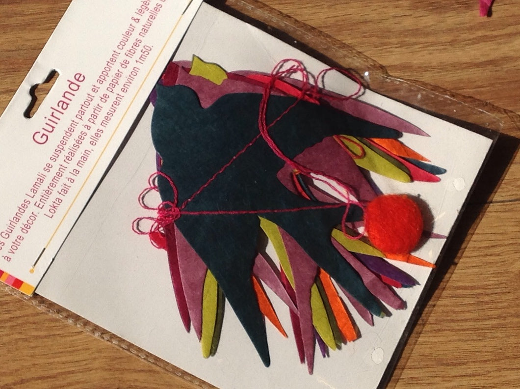 Girlande Papier-Mobile Schwalben Lamali°