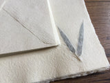 Bambus-Büttenpapier A4 Set 10A4/10DL 125g