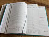 Tagebuch Notizbuch A5 1Wo/2S Zettler