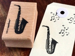 Stempel Saxophon (Cats on appletrees)