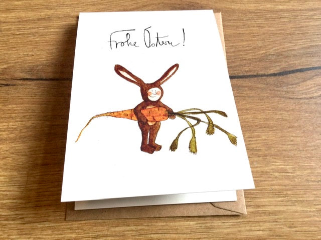 Mini-Klappkarte Frohe Ostern (Erichsen)