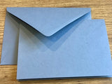 B6 50 Klappkarten Terra Denim Rössler
