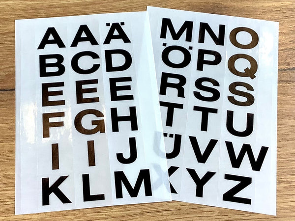 Buchstaben Sticker Herma 4135