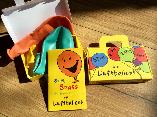Luftballon-Experimente Minikoffer