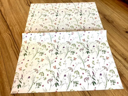 Geschenkpapier Blumen + Gräser 50x70