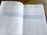 Wochenkalender 16x24cm ML „Ministre“ Quo Vadis blau 2025