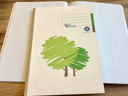 Notizkladde A4 Grüner Baum°
