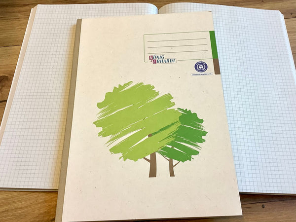 Notizkladde A4 Grüner Baum°