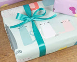 Geschenkpapier Cats Bow&Hummingbird