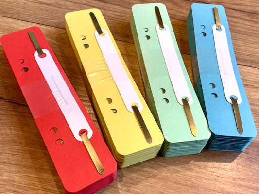 Heftstreifen 25 Aktendullis Papier Wekre°