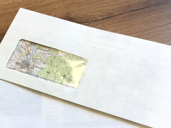 Briefumschläge 20St. DRP DINlang mF Direktrecycling weiß