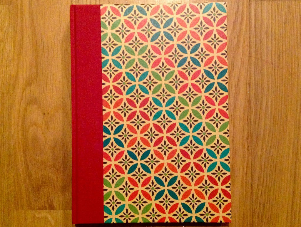 Buch Leinenrücken A5 Retro  blanko