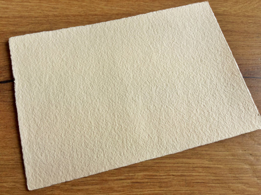 Bütten-Karte B6 11,5x16,5 Rustic l'Oliver 225g