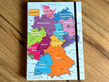 Heftbox A4 Deutschlandkarte