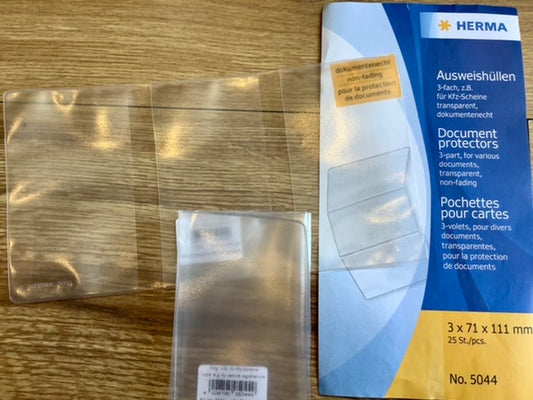 Ausweisklapphülle Herma 5043 / 5044°
