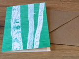 Briefkarte Birken II (Nakomie)