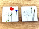 Magnet Blumen 5x5cm ("Zwiebelblueher")