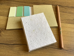 Haftnotizen aus Graspapier + pagemarker