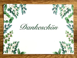 Postkarte Dankeschön (Schnurverlag)