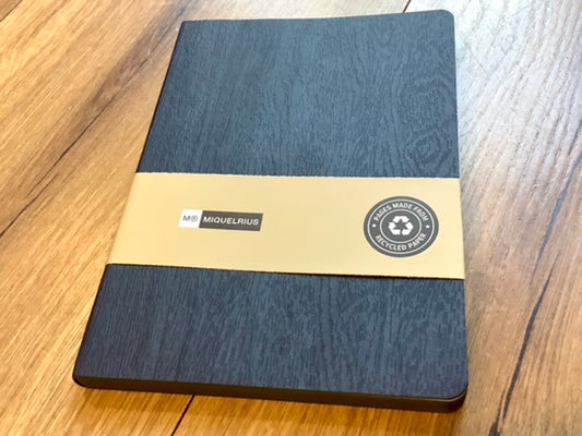 Notizbuch 12x17cm blau blanko (Miquelrius) RC
