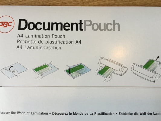 Laminiertaschen A4 250µ GBC 25St.