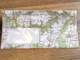 DRP DL Landkarte Design-Kuverts Direktrecycling°