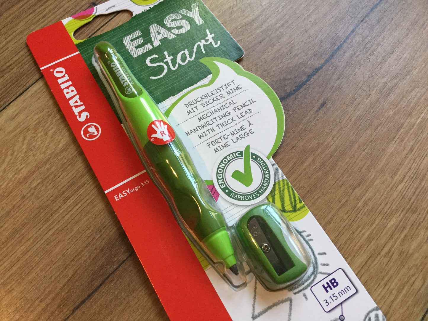 Druckbleistift Stabilo EasyErgo grün