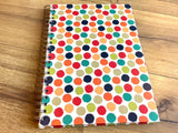 Feldbuch A4 blanko Bunte Punkte 80Bl 100g/m²