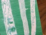 Briefkarte Birken II (Nakomie)