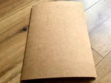 Briefpapier-Set 10xA4 10DL braun Design-RC