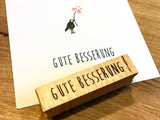 Stempel „Gute Besserung“ (Cats on appletrees)